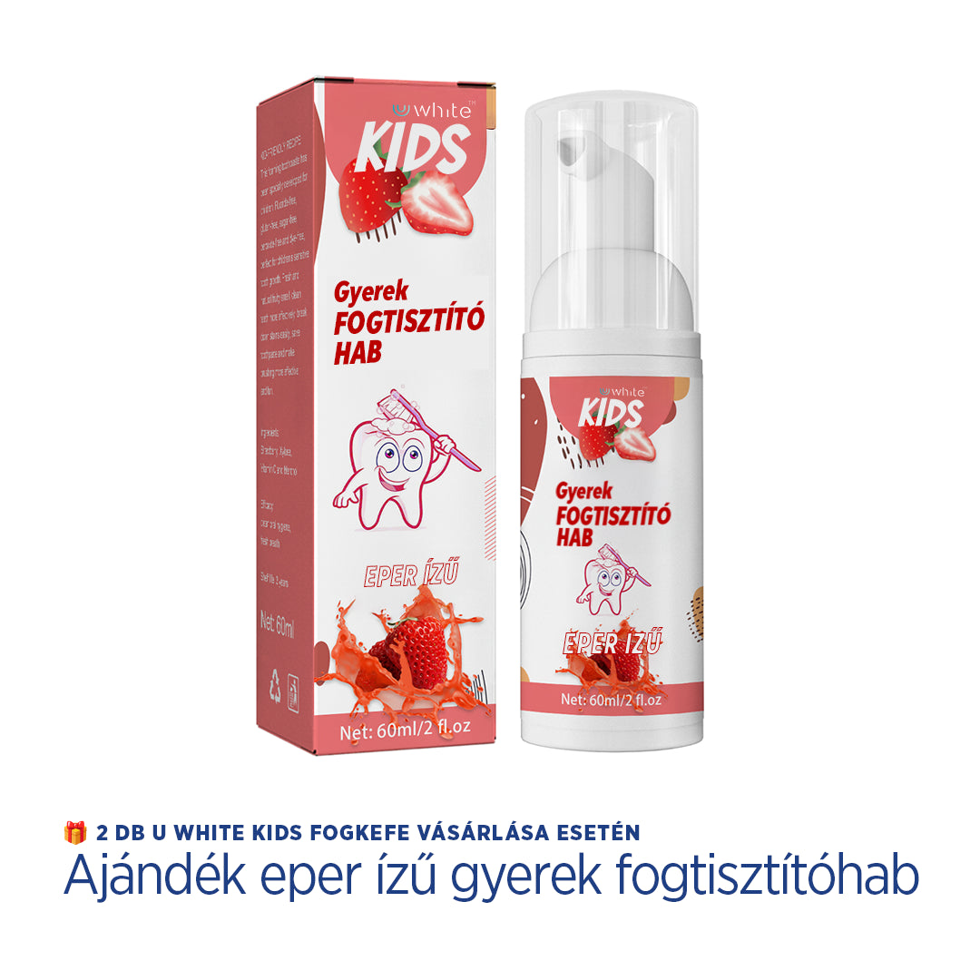 Uwhite Mosoly-küldetés elektromos fogkefe with soft bristles and ergonomic handle, ideal for effective tooth cleaning.
