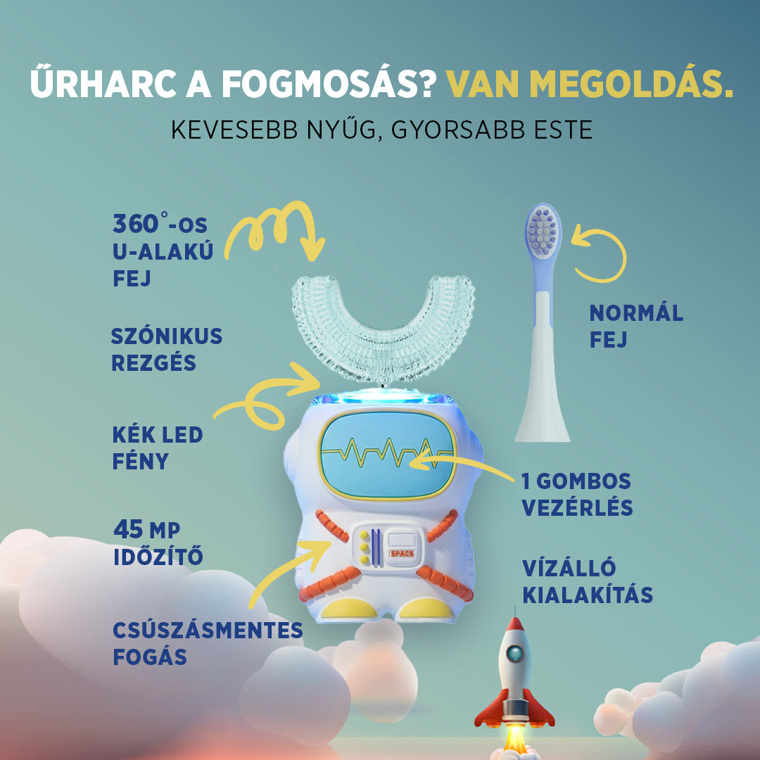 UWhite Űr Berci – A gyors és tiszta fogak titka